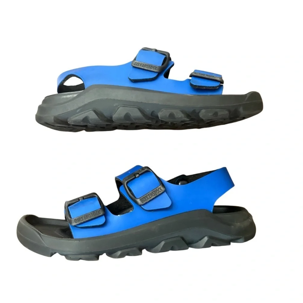 Birkenstock Mogami Terra Kids Bright Blue Sandals-Euro size 33 US size 1.5